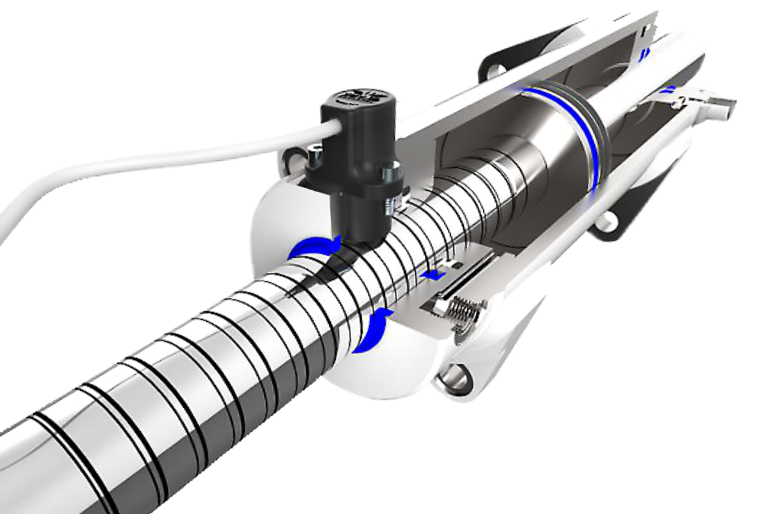 Absolute position systems ELS22 patented platform is based on smart sensor combined with a robust patented barcode
